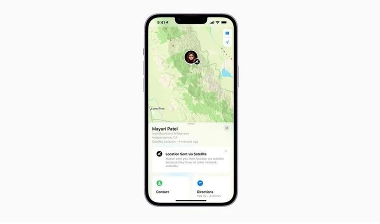 都匀苹果14维修分享iPhone14系列中 FindMy功能通过卫星分享位置方法教程 