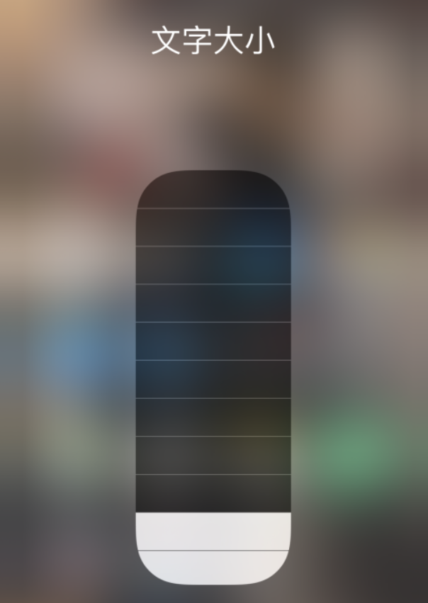 都匀苹果手机维修分享小技巧：在 iPhone 控制中心快速调节字体大小 