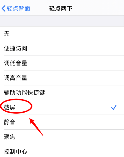 都匀苹果手机维修分享iPhone12如何启用双击截屏 
